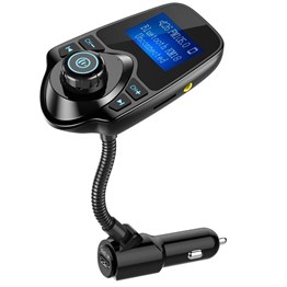 Nulaxy Kablosuz Araç İçi Bluetooth FM Verici Radyo Adaptörü